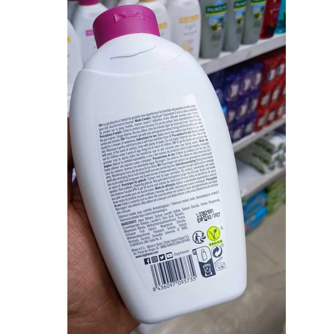 شامپو بدن بایفاس سری Plaisir حاوی عصاره انار 600 میل — تصویر ۹