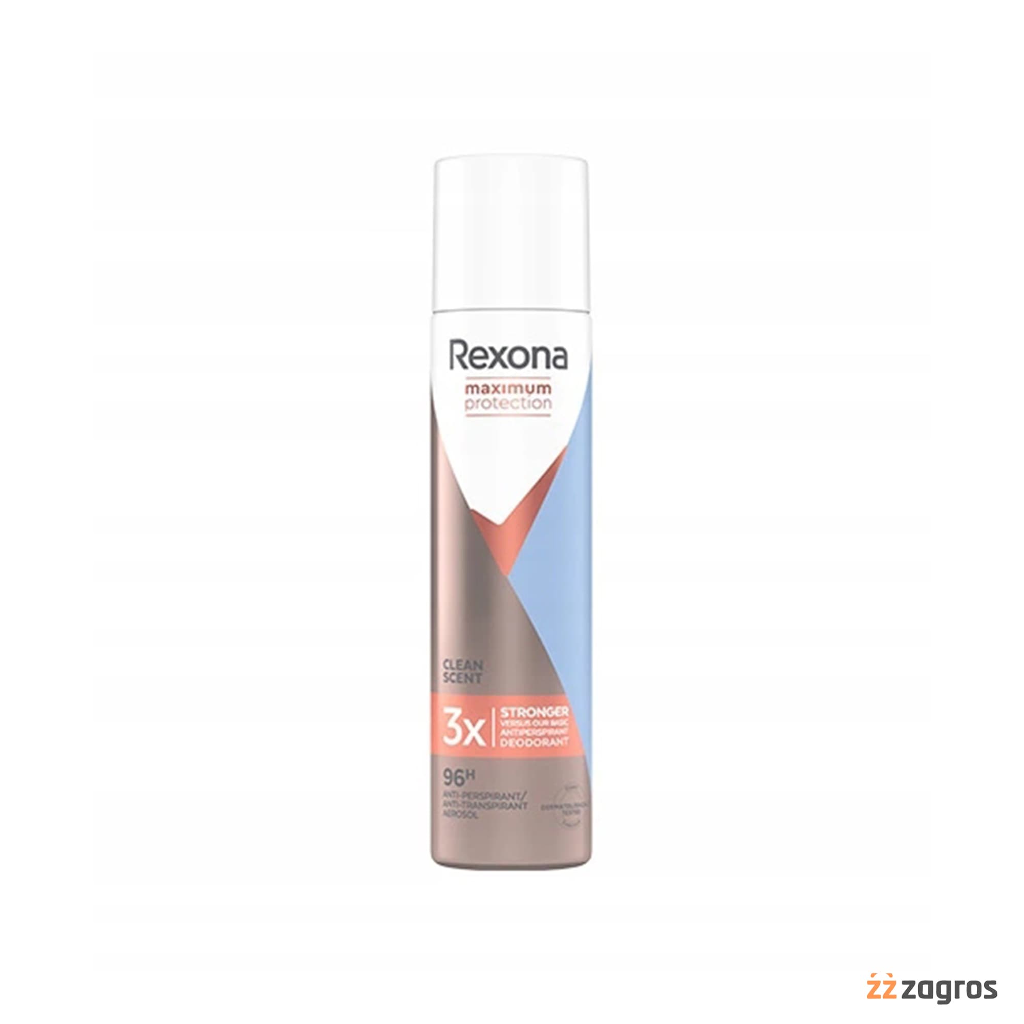 اسپری ضد تعریق دئودورانت زنانه رکسونا سری Maximum Protection مدل Clean Scent حجم 100 میل — تصویر ۷