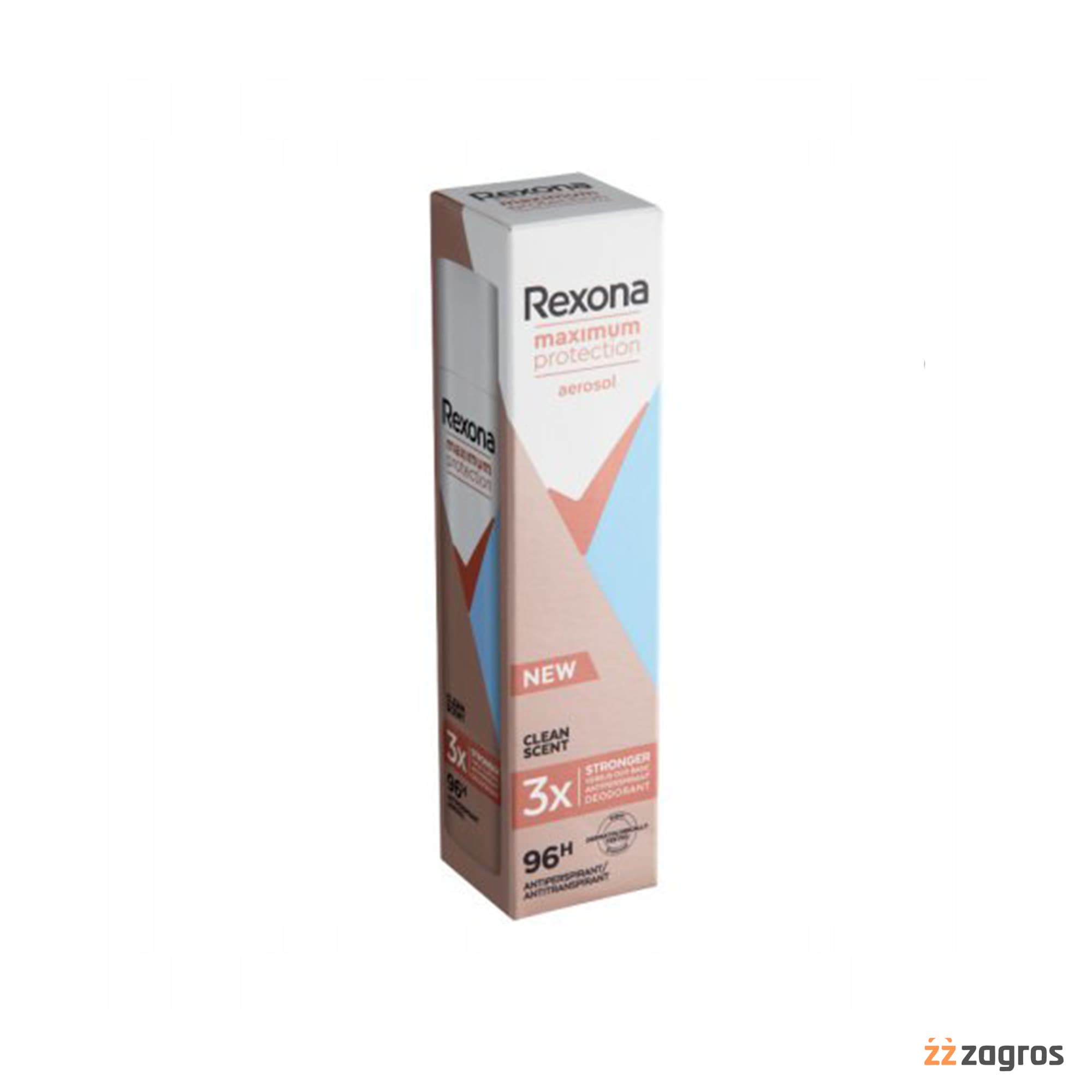 اسپری ضد تعریق دئودورانت زنانه رکسونا سری Maximum Protection مدل Clean Scent حجم 100 میل — تصویر ۳