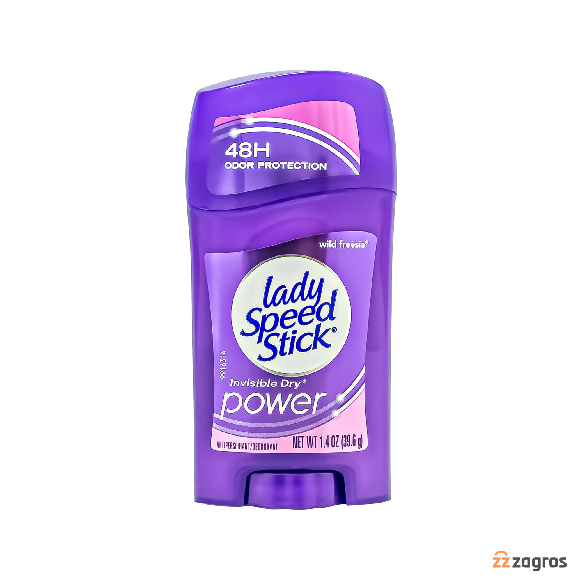 استیک ضد تعریق و دئودورانت زنانه لیدی اسپید استیک مدل Invisible Dry Power Wild Freesia وزن 39.6 گرم — تصویر ۲