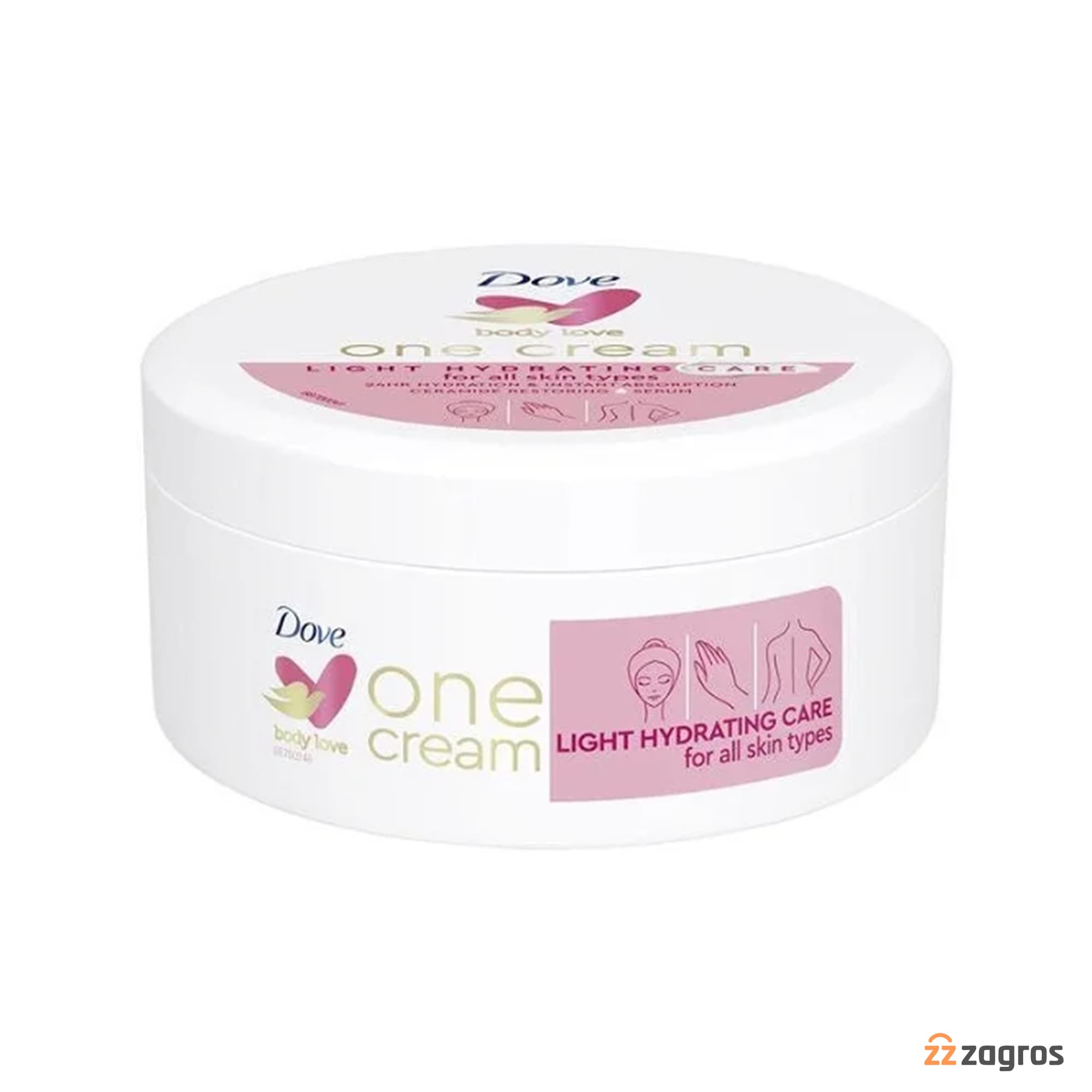 کرم مرطوب کننده و ترمیم کننده صورت و بدن داو مدل One حاوی سرم سرامید مناسب انواع پوست 250 میل — تصویر ۱۱
