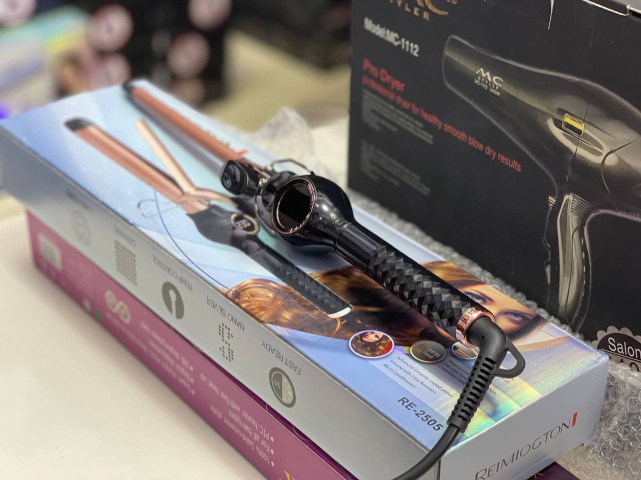 بابلیس سیم تلفنی ریمینگتون REIMIOGTON مدل RE 2505 — تصویر ۳