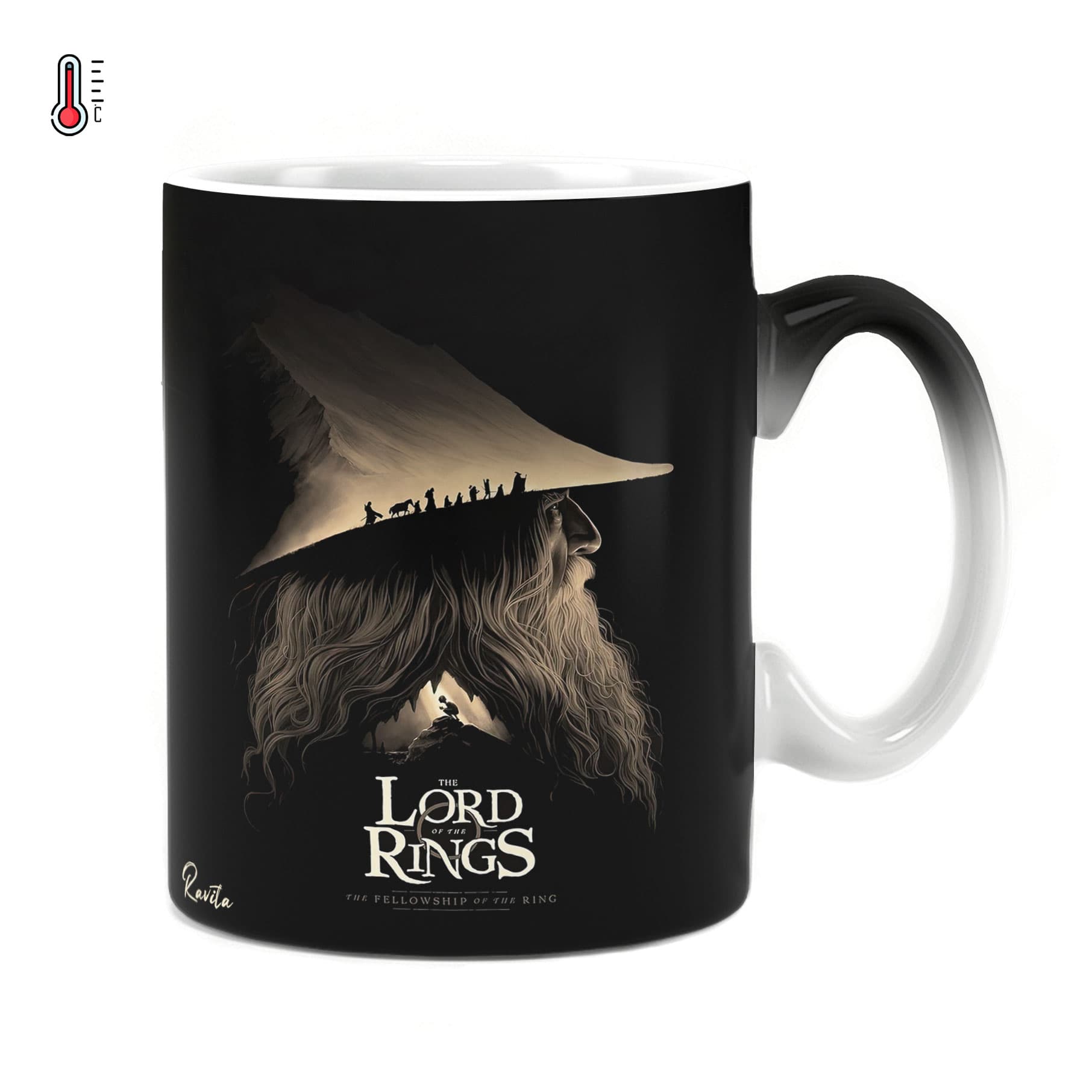 ماگ حرارتی راویتا طرح ارباب حلقه ها – Lord of The Rings کد 3712