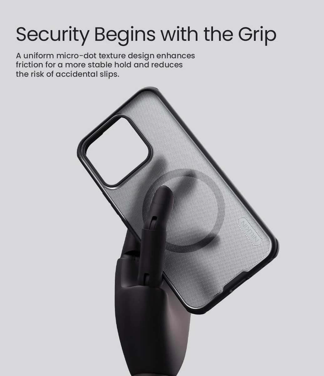 قاب ضدضربه مگنتی Xiaomi 17 Max مارک نیلکین مدل Super Frosted Shield Pro Magnetic — تصویر ۷