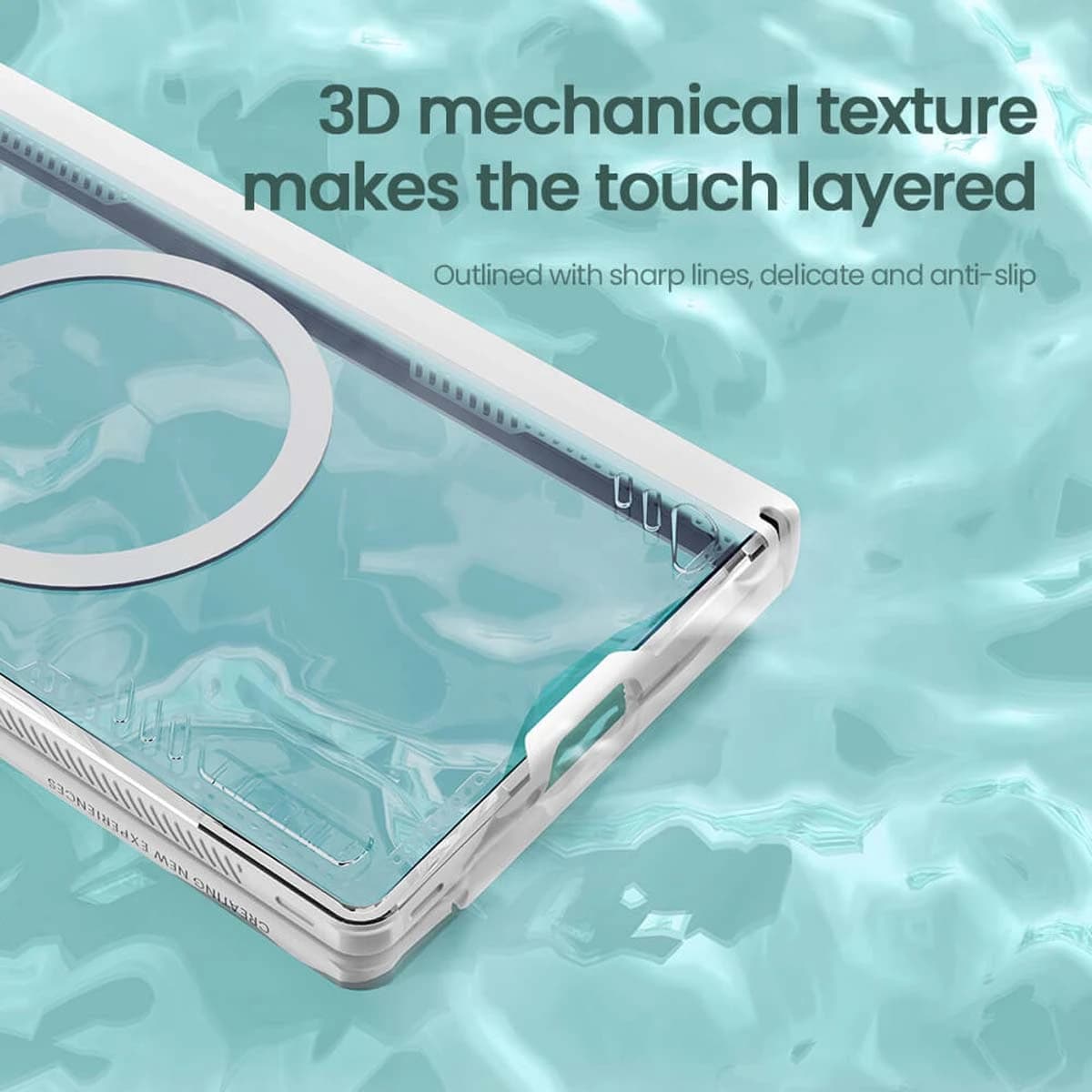 قاب کریستالی کمرا استند شیشهای Galaxy Z Fold 8 Ultra مارک نیلکین مدل Iceblade Prop — تصویر ۹