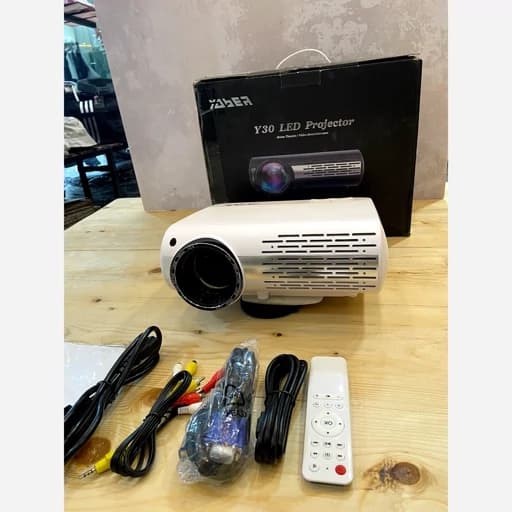 ویدیو پروژکتور یابر مدل Yaber Y30 بار اورجینال امازون/تست تصویر در اسلاید دوم — تصویر ۱۲