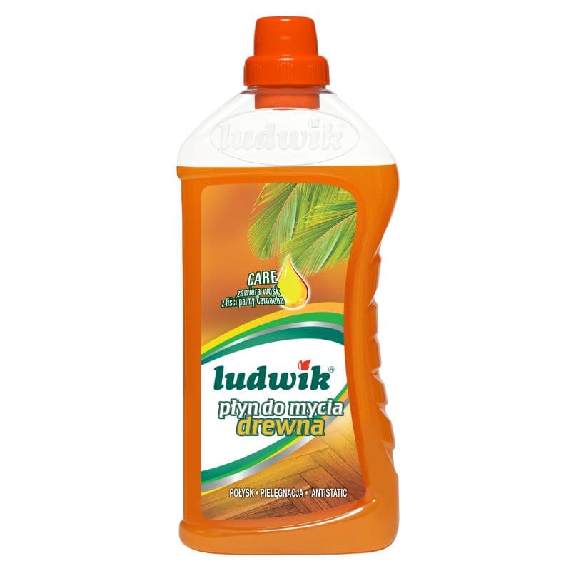پارکت شوی لودویک Ludwik حاوی موم نخل کارنوبا حجم 1 لیتری — تصویر ۴