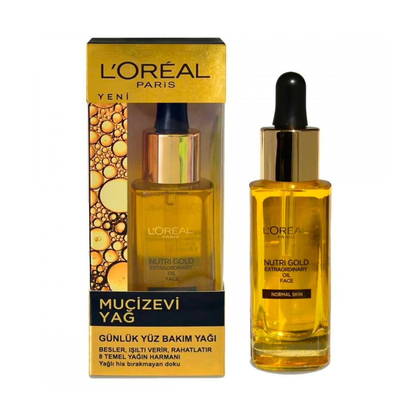 سرم صورت روزانه لورال Loreal حاوی روغن های تغذیه کننده حجم 30 میلی — تصویر ۹