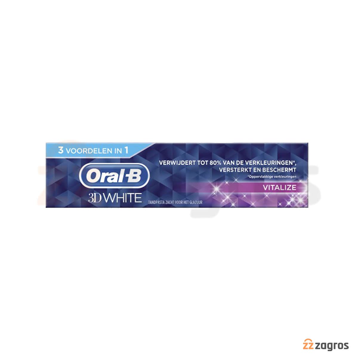 خمیردندان سفیدکننده تری دی وایت 3DWhite اورال بی مدل Vitalize حجم 75 میلی — تصویر ۴