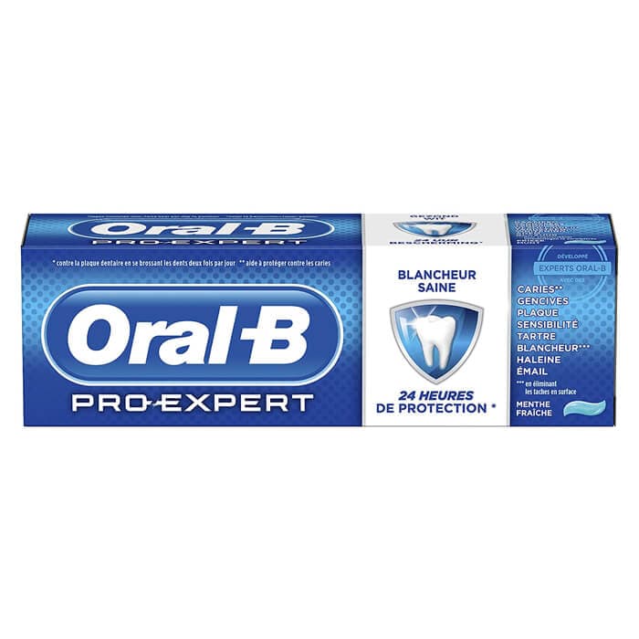 خمیردندان اورال بی Pro-Expert پرو اکسپرت مدل Blancheur Saine حجم 75 میلی — تصویر ۳
