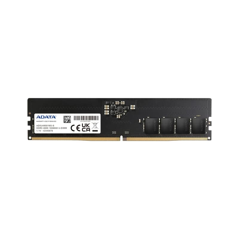 رم کامپیوتر DDR5 تک کاناله 4800 مگاهرتز CL40 ای دیتا مدل Premier ظرفیت 16 گیگابایت — تصویر ۹