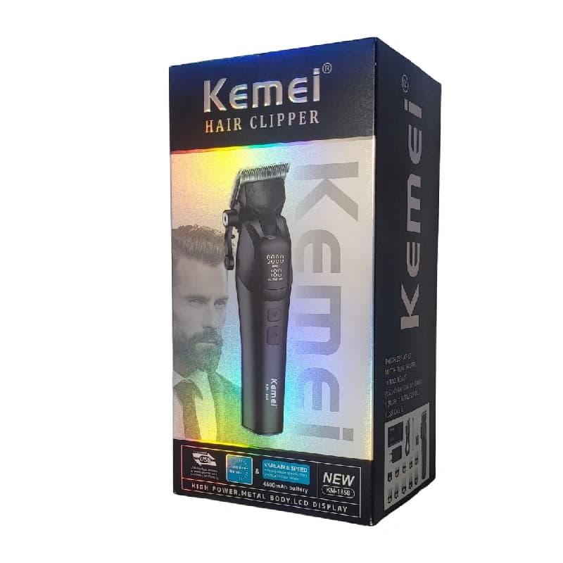 ماشین اصلاح سر و صورت کیمی مدل KM-1858 — تصویر ۷