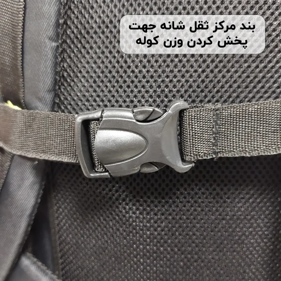 کوله پشتی کوهنوردی 60 لیتری Camel مدل C8042 — تصویر ۷