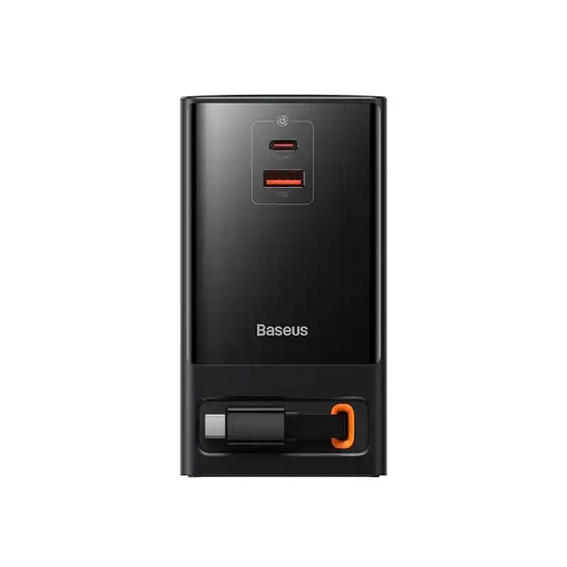 شارژر رومیزی باسئوس Baseus PowerCombo 5 2AC+1u+1C PSLR000301 65W — تصویر ۶