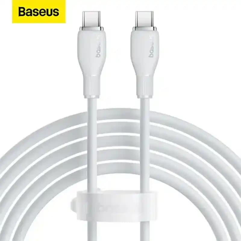 کابل باسئوس Baseus Pudding 100W Type-c To Type-c P1035570 — تصویر ۴