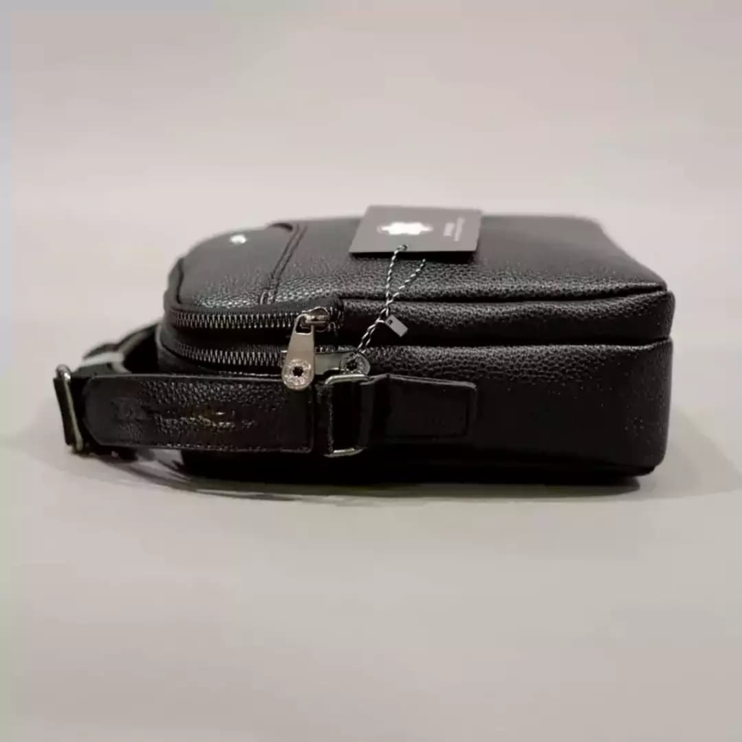 کیف چرمی رودوشی Mont Blanc مدل MB30208-M سایز متوسط — تصویر ۷
