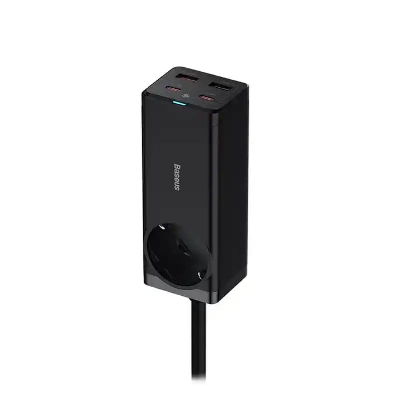 شارژر رومیزی 5 پورت باسئوس Baseus مدل GaN3 Pro PSZM000901 65W — تصویر ۴