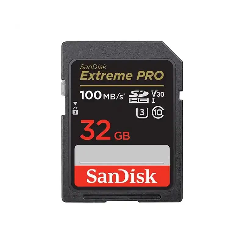 کارت حافظه اس دی سن دیسک 32 گیگ SanDisk Extreme PRO 100MB/s — تصویر ۴