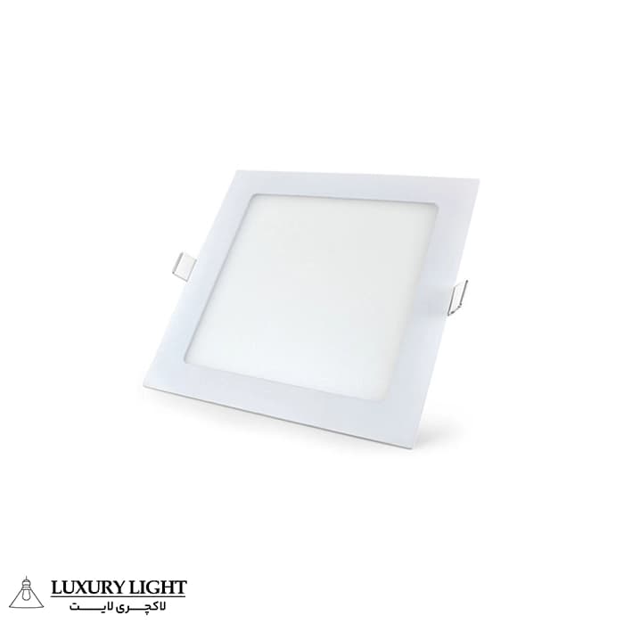 پنل توکار سقفی مربعی 18 وات LED یکتا افروز