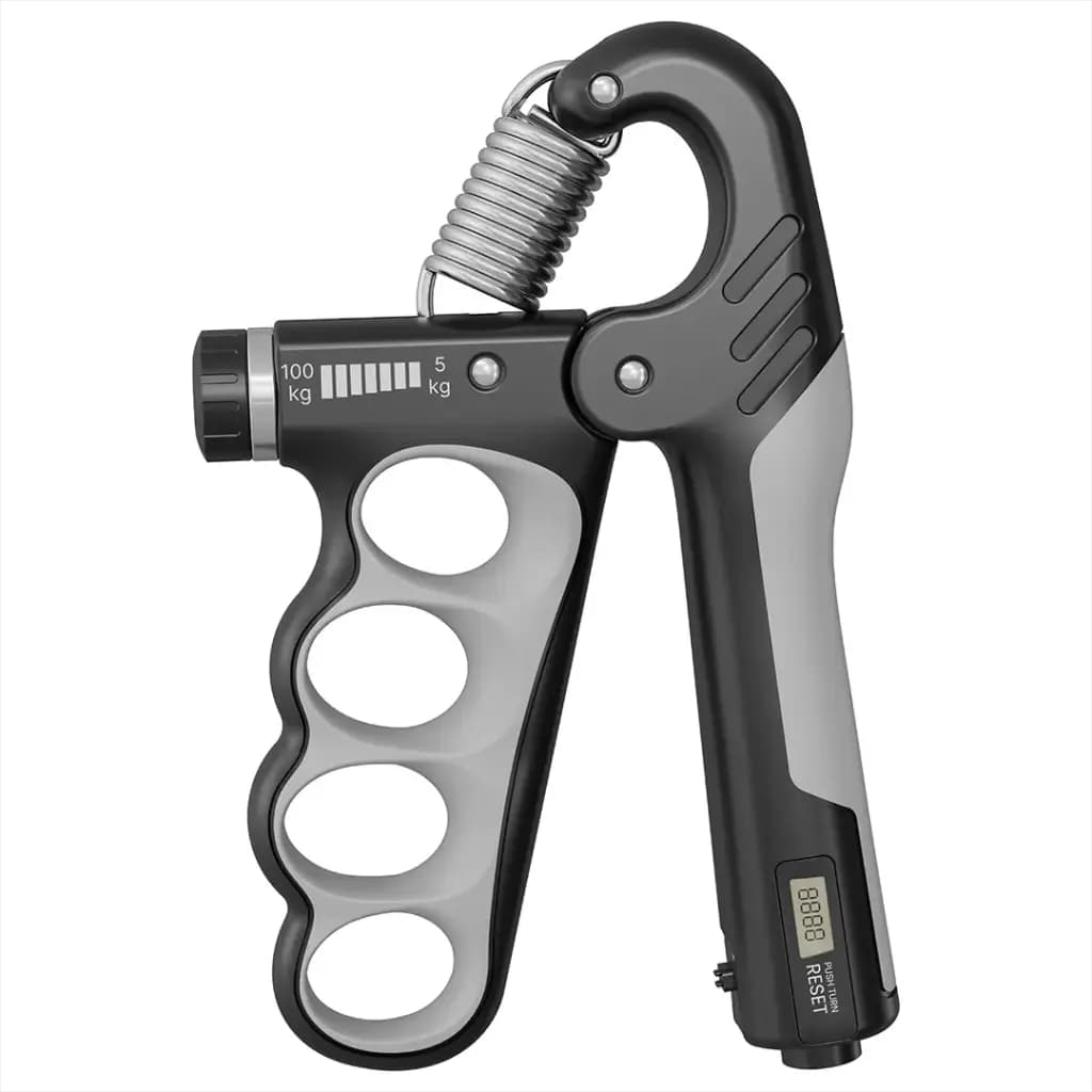 فنر تقویت کننده مچ دست دیجیتال گرین لاین GNGRPMSSTBKG reen Lion Grip Master Hand Grip Strengthener — تصویر ۵