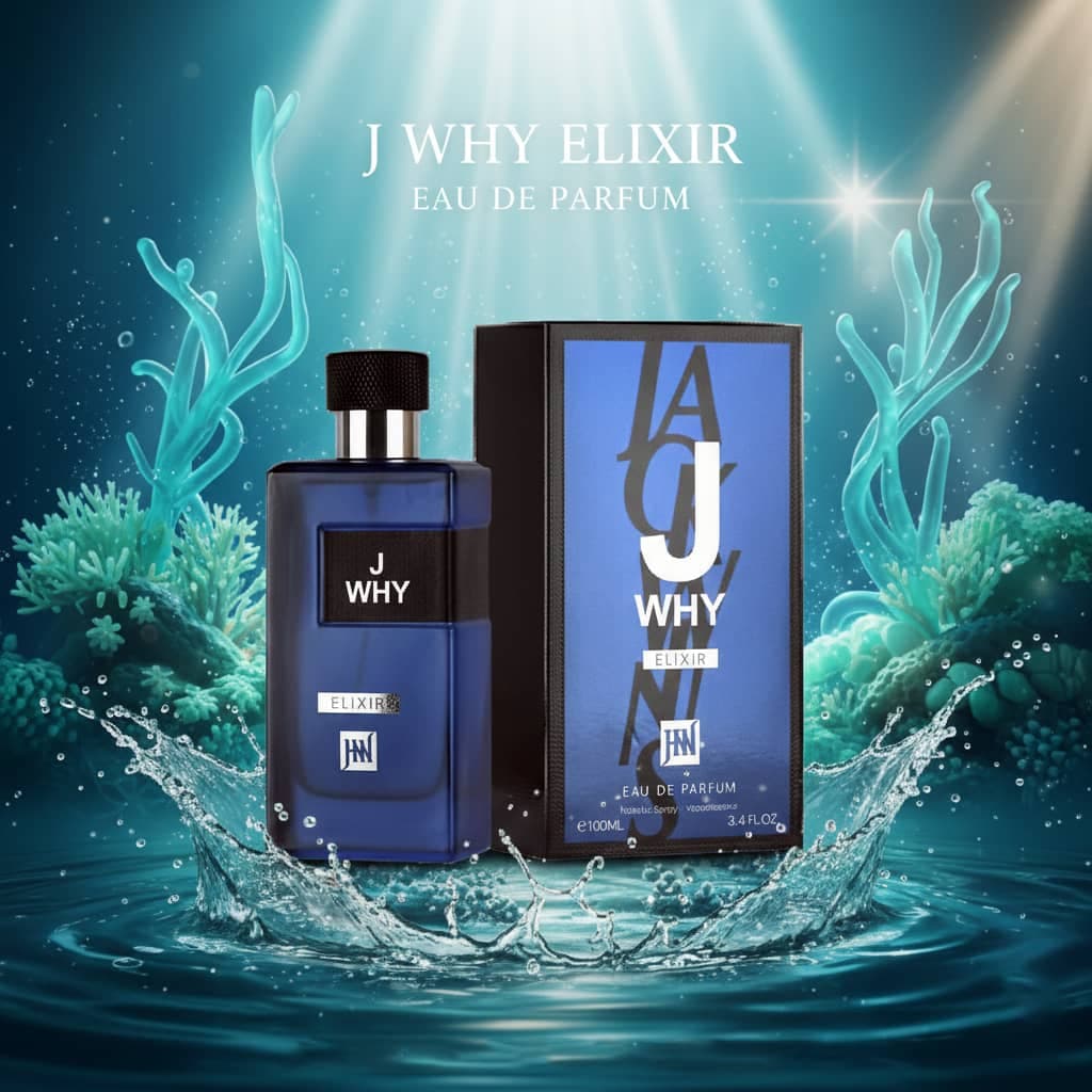 عطر ادکلن مردانه ایو سن لورن وای الکسیر جانوین جکوینز مدل جی وای الکسیر (Johnwin – Jackwins J WHY Elixir) حجم 100 میل — تصویر ۳
