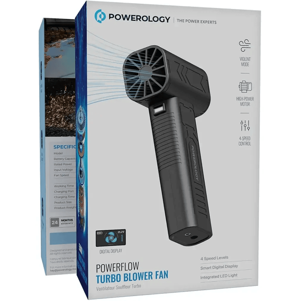 جت فن پاورولوژی PWF201 ظرفیت 1000 وات مدل POWERFLOW TURBO BLOWER FAN — تصویر ۶