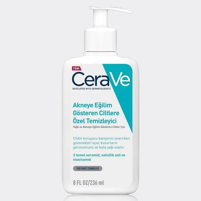 شوینده ضدجوش سالیسیلیک اسید سراوی مدل Cerave Blemish Control Cleanser 236ml — تصویر ۲