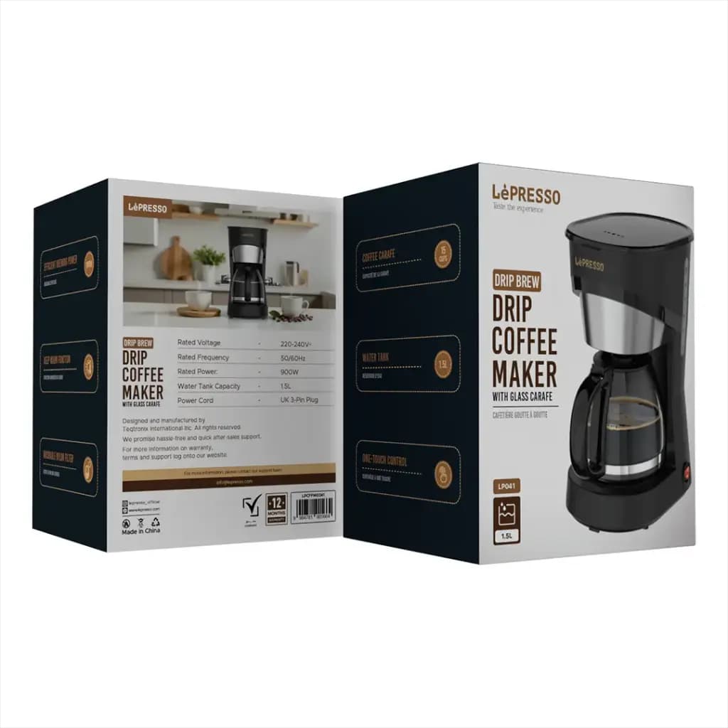 دستگاه قهوهساز دمی لپرسو مدل Lepresso Drip Coffee Maker LP041 — تصویر ۶