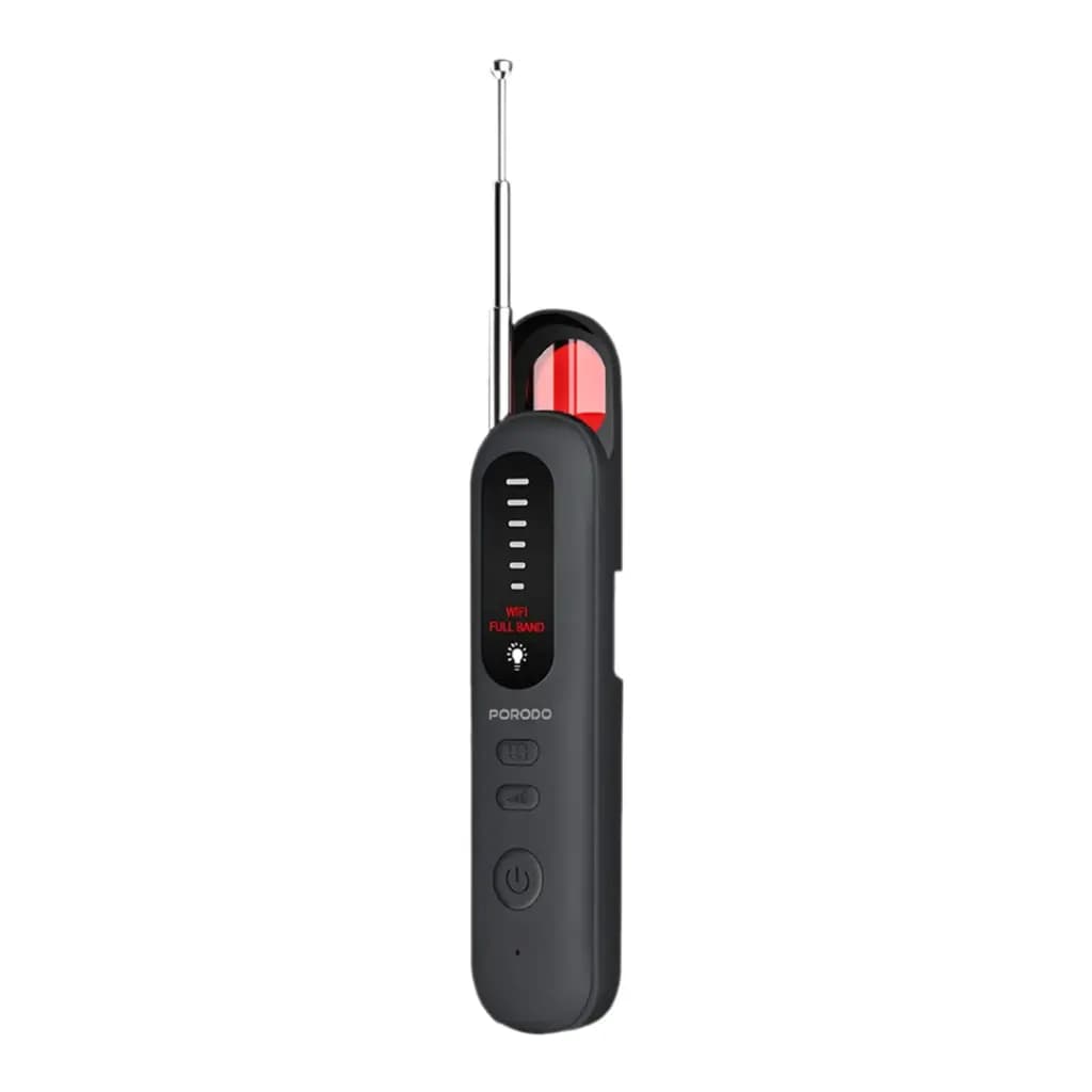 ردیاب امواج دوربین و میکروفون مخفی پرودو Porodo Spy Guard Wireless Signal & Camera Detector PD-ETK11