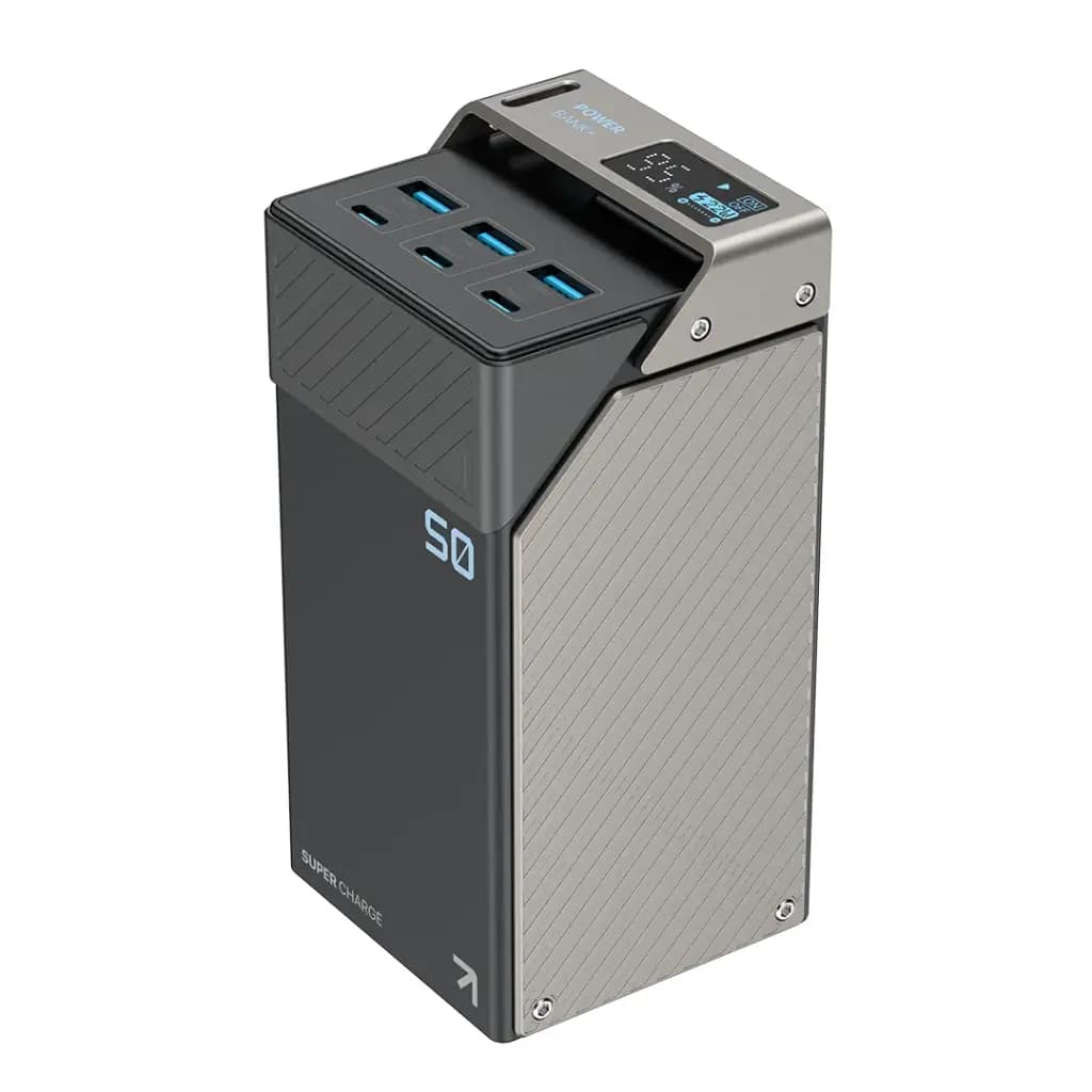 پاوربانک 50000 میلی آمپر پاورولوژی 65وات Powerology 50000mAh Power Bank PPBCHA68