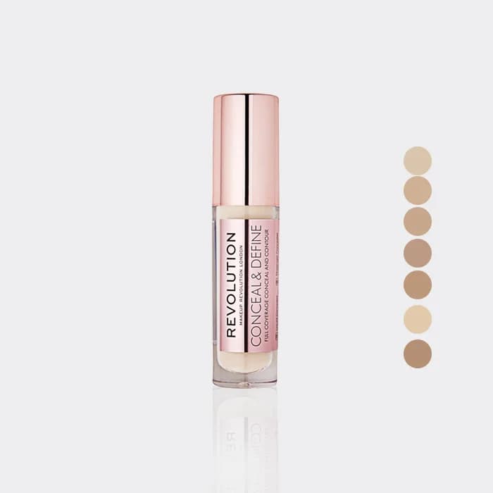 کانسیلر کانسیل اند دیفاین رولوشن مدل Revolution Conceal & Define Full Coverage — تصویر ۳