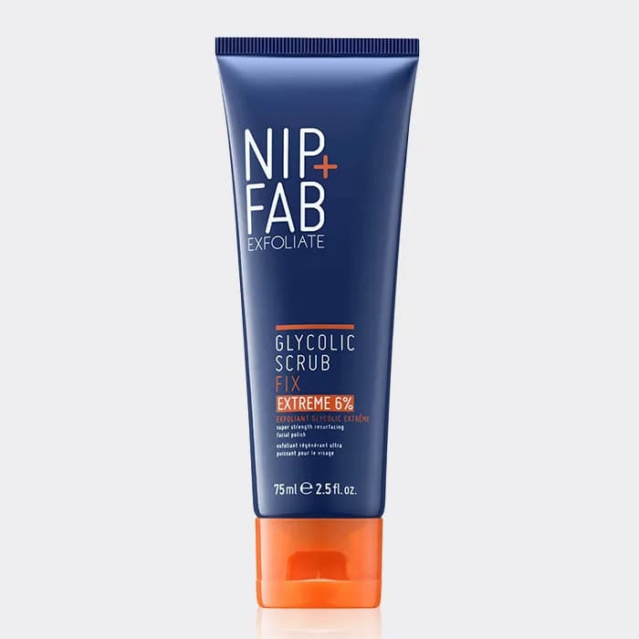 اسکراب گلایکولیک اسید 6% نیپ اند فاب 75 میل مدل Nip and Fab Glycolic Scrub Fix