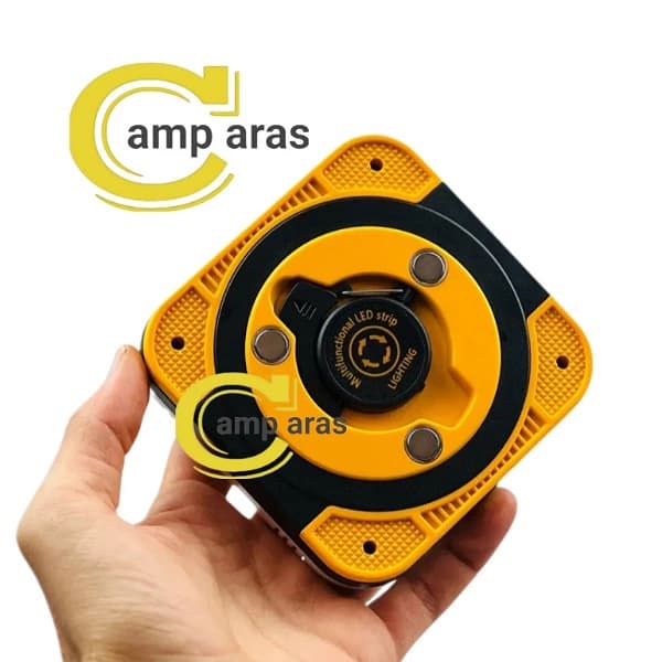 چراغ ریسه شارژی کمپینگ CAMP LIGHT D87-1 آهنربایی — تصویر ۶