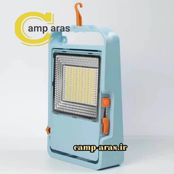 پروژکتور شارژی خورشیدی 150 وات UXI-S450 ریموت دار — تصویر ۵