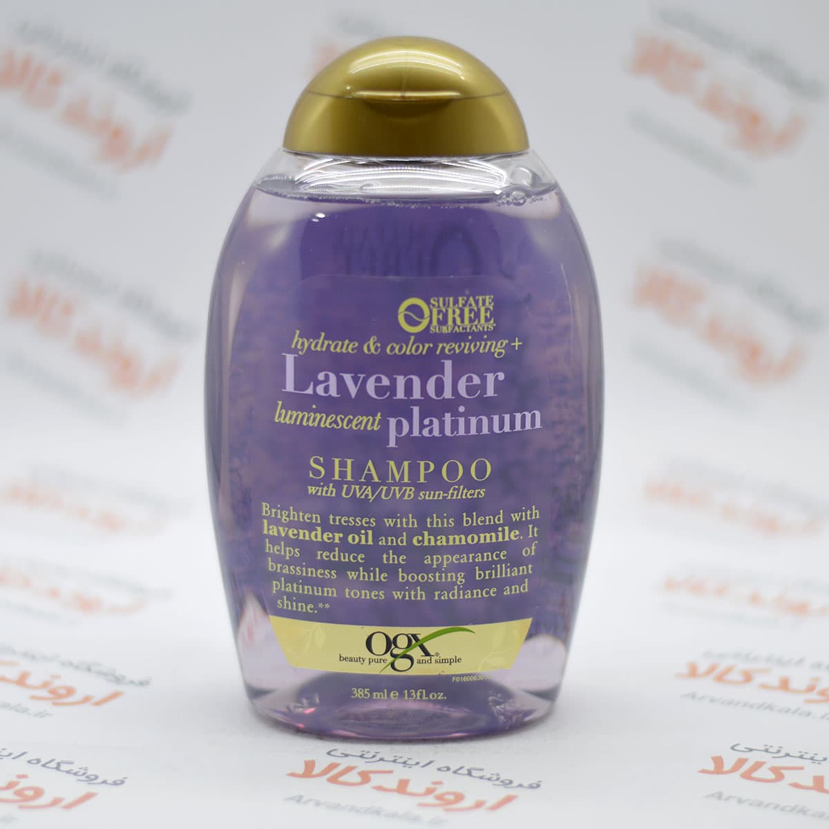 شامپو بدون سولفات او جی ایکس Ogx مدل Lavender