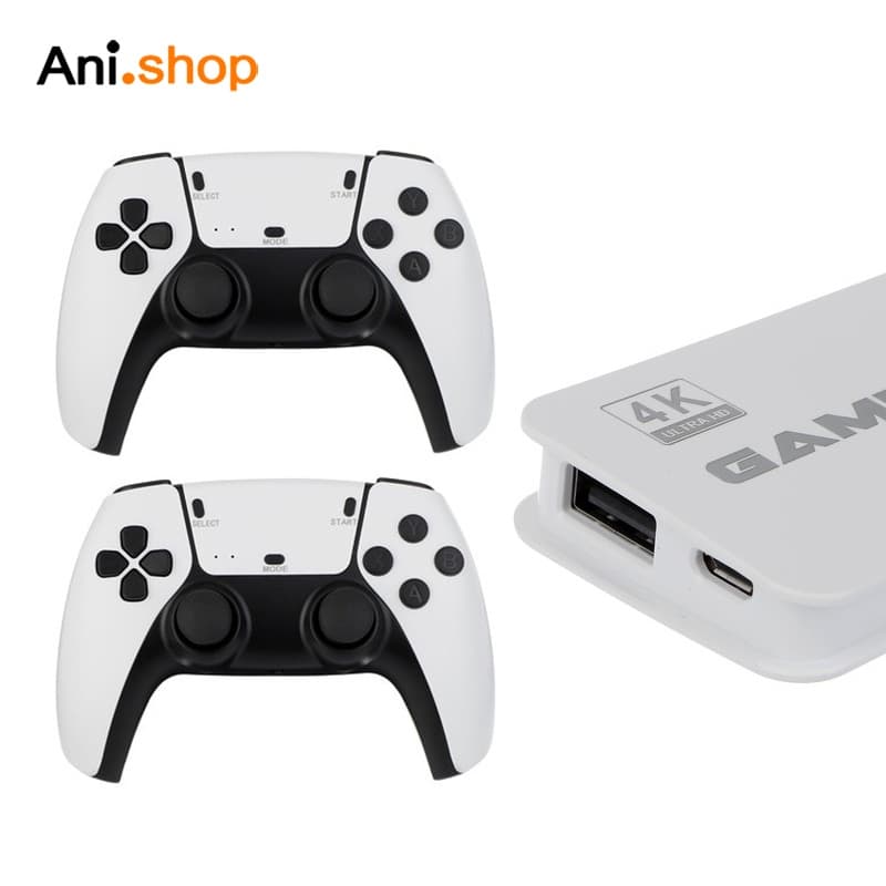 کنسول بازی همراه با 2 دسته بی سیم طرح (PS 5) Game console with 2, PS5 design wireless controllers — تصویر ۵