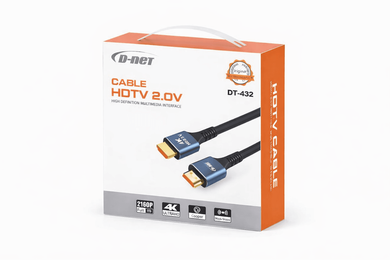 کابل 5 متری HDMI 4K Ultra HD دی نت — تصویر ۳