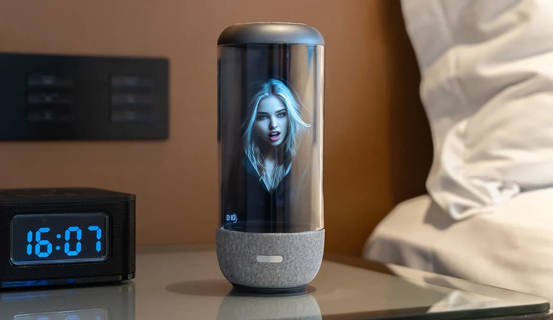اسپیکر بلوتوثی قابل حمل هوش مصنوعی مدل Ai HOLOBOX — تصویر ۱۱