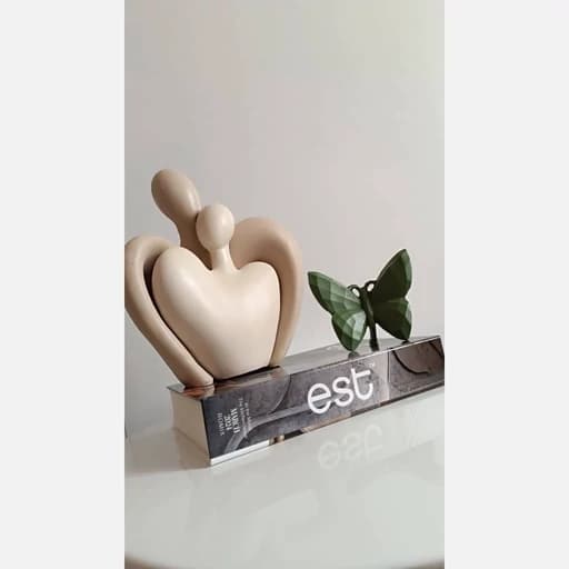 ست مجسمه آغوش قلبی