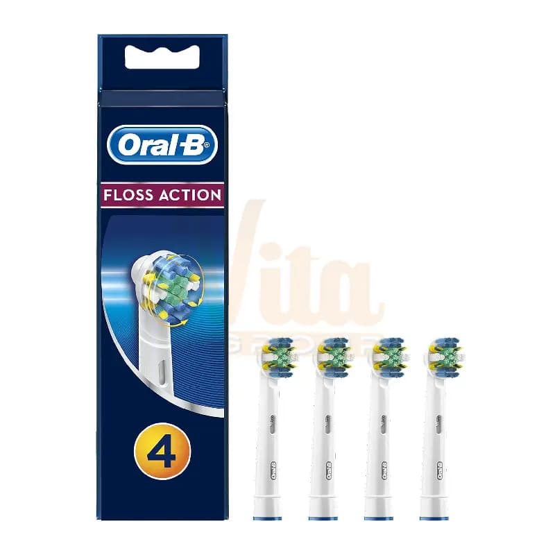 سری یدک مسواک برقی اورال بی Floss Action بسته 4 عددی — تصویر ۵