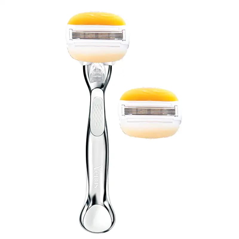 تیغ اصلاح ژیلت ونوس اولای Venus ComfortGlide Olay Plus با 2 یدک — تصویر ۷