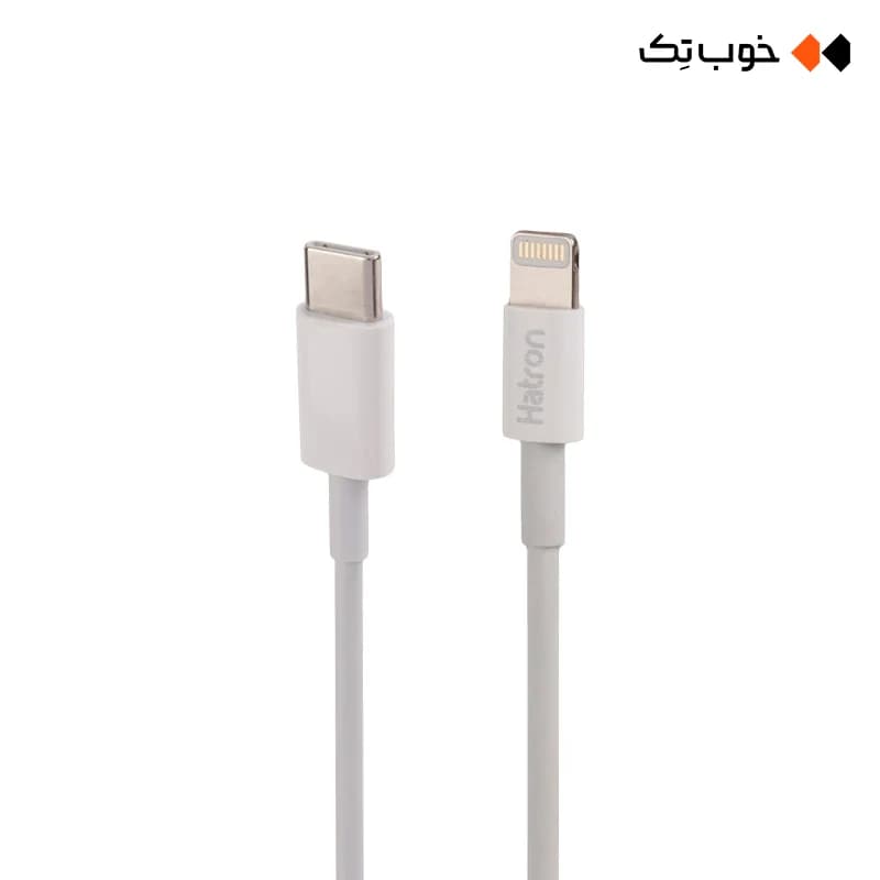 کابل شارژ Type C to Lightning هترون مدل HC365i — تصویر ۲