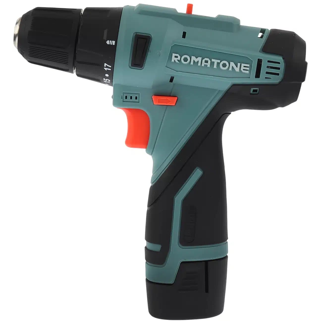 دریل پیچ گوشتی شارژی روماتون ROMATONE مدل 4115 دو باتری 12 ولت — تصویر ۸
