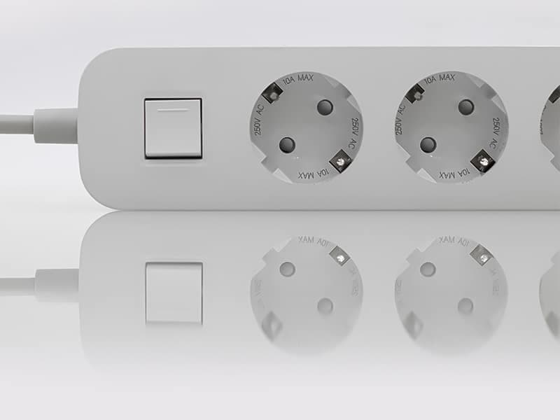 چند راهی برق ارت دار چهار سوکت هادرون Hadron P24 4 AC Way Power Strip 16A — تصویر ۶
