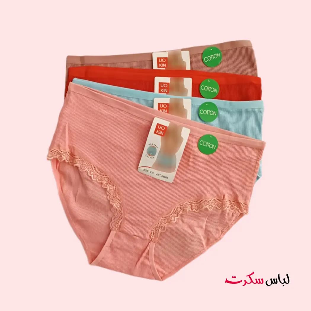 شورت نخی فاق بلند زنانه ls8168