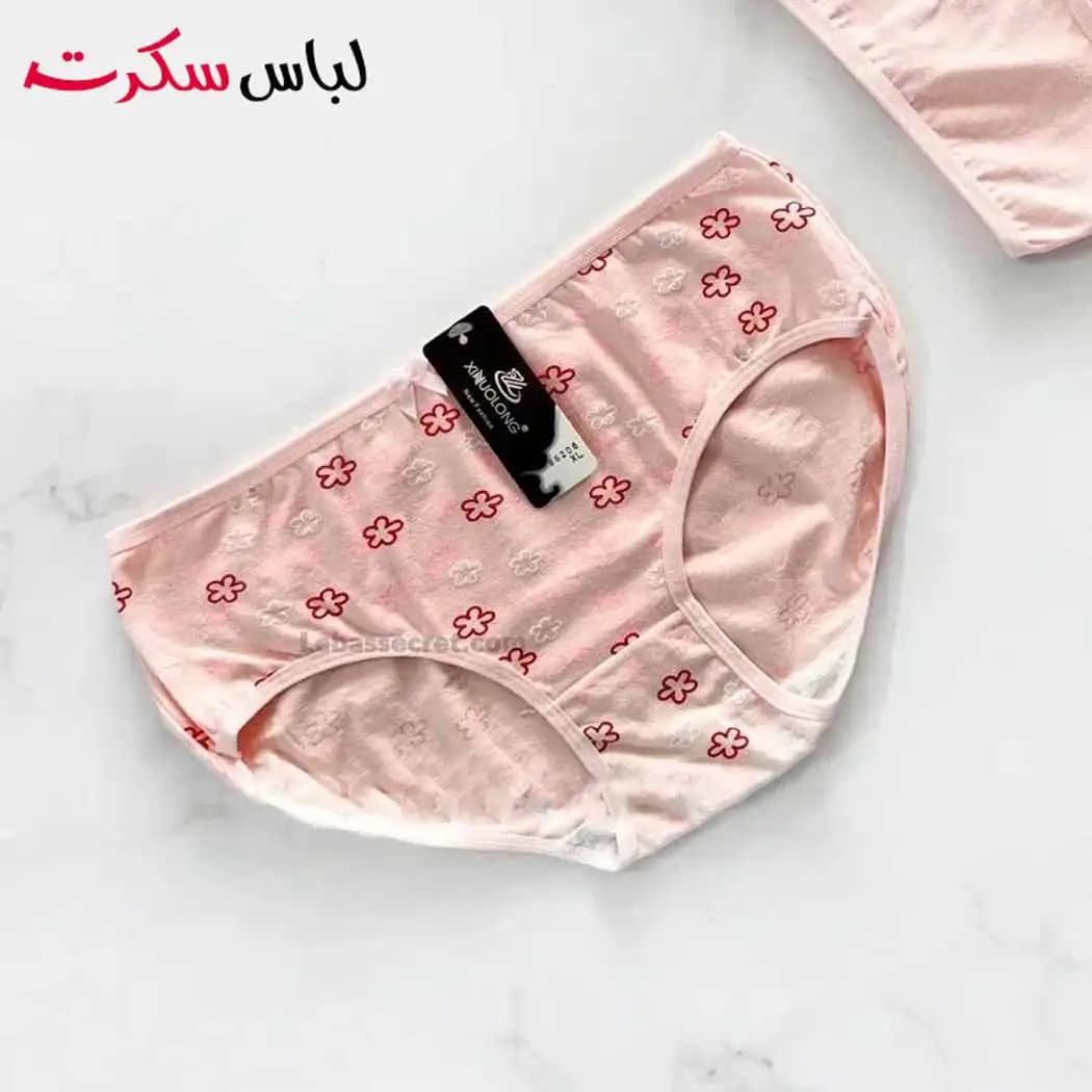 شورت فانتری نخی زنانه بسته 3 عددی ls0802 — تصویر ۶