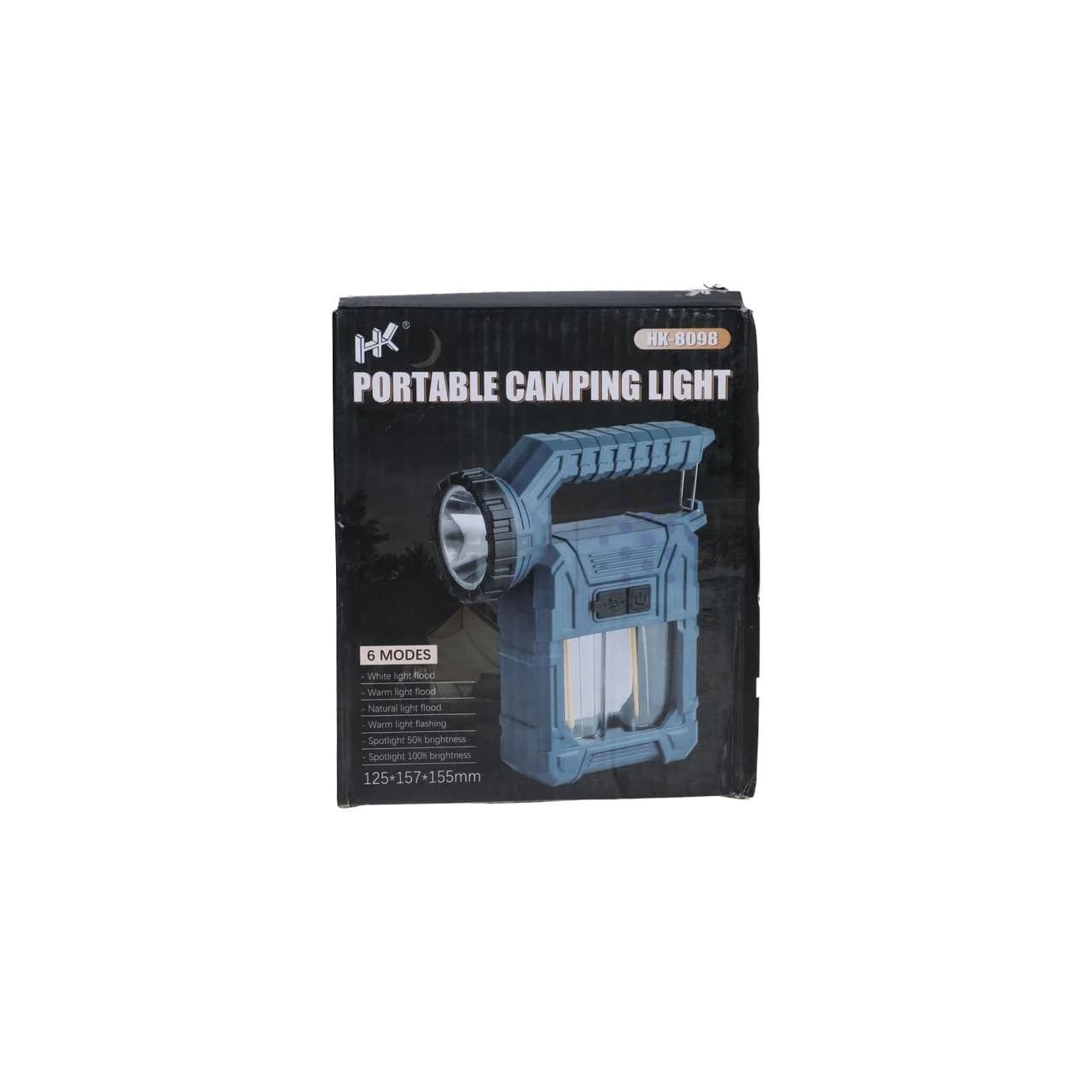 چراغ کمپیینگ مدل HK-8098 – خاکی — تصویر ۱۱