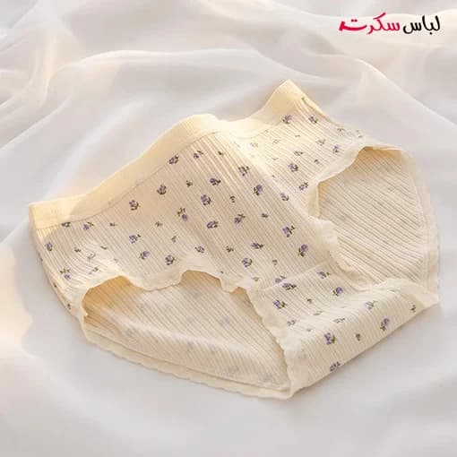 شورت نخی گلدار بسته 2 عددی ls934 — تصویر ۶