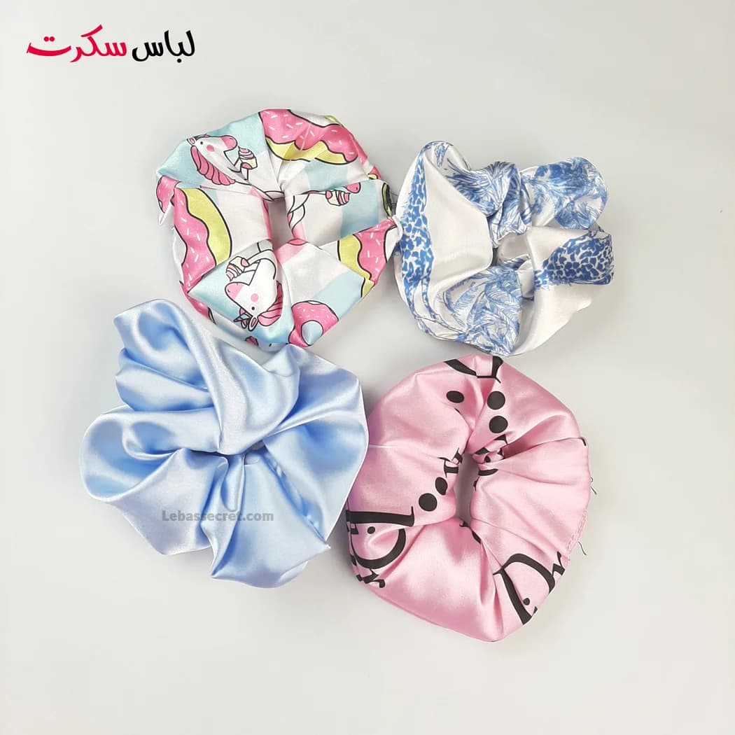 اسکرانچی کش مو ساتن بسته 3عددی lebassecret0118 — تصویر ۱۰