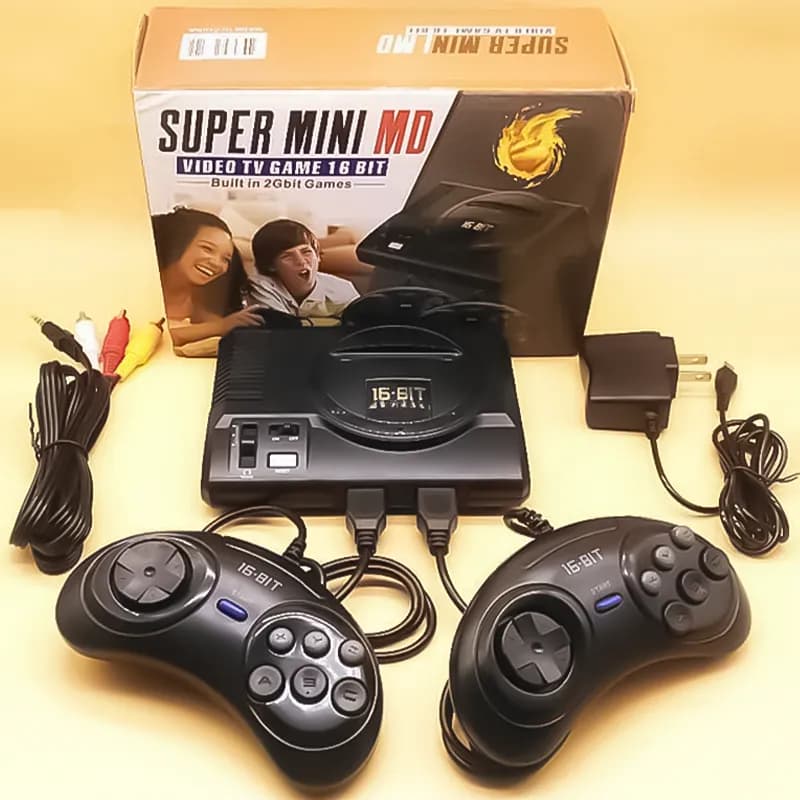 کنسول بازی سگا مدل SEGA Super Mini MD همراه با دو دسته — تصویر ۱۱
